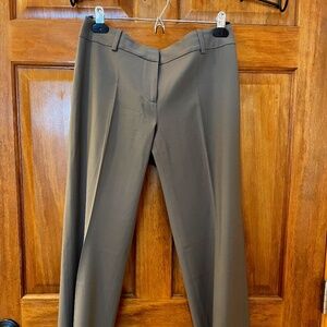 Ann Taylor olive suit pants 6P